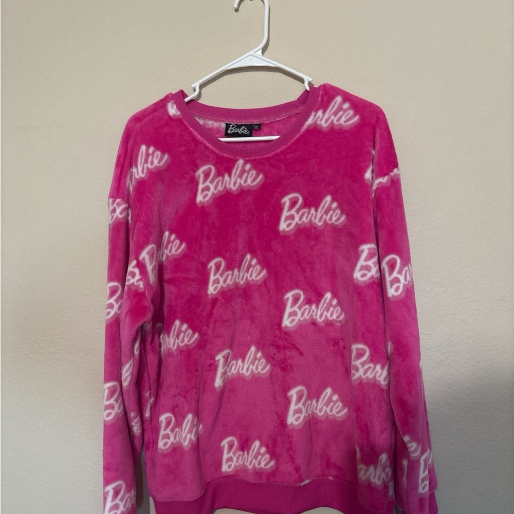Barbie Fuchsia Women's Crew Neck Sweater